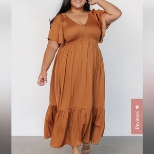 Baltic Born-Lovell Smocked Midi Dress 3X